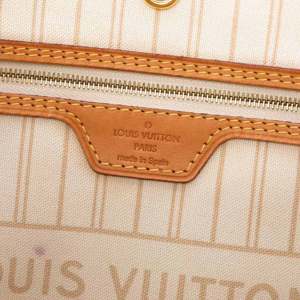 Pre-Loved Louis Vuitton Damier Azur Neverfull MM - Picture 5 of 7